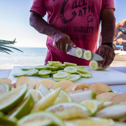 catered kayak expedition meals with fresh fruits and vegetables catered kayak expedition meals with fresh fruits and vegetables