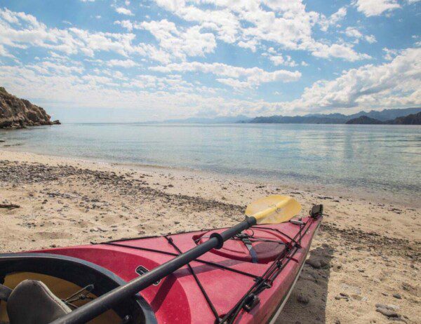 kayak from Loreto to La Paz - expedition style