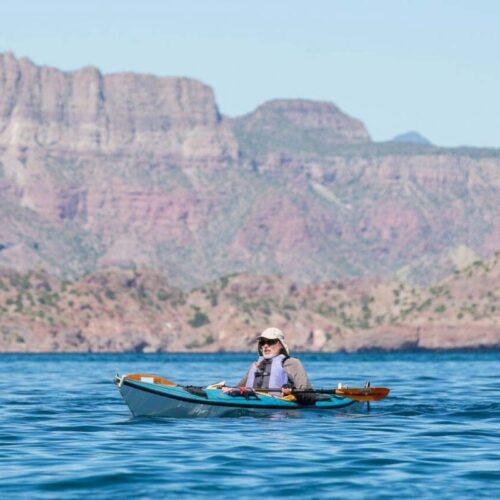 kayaking by the rugged landscapes of baja kayaking by the rugged landscapes of baja