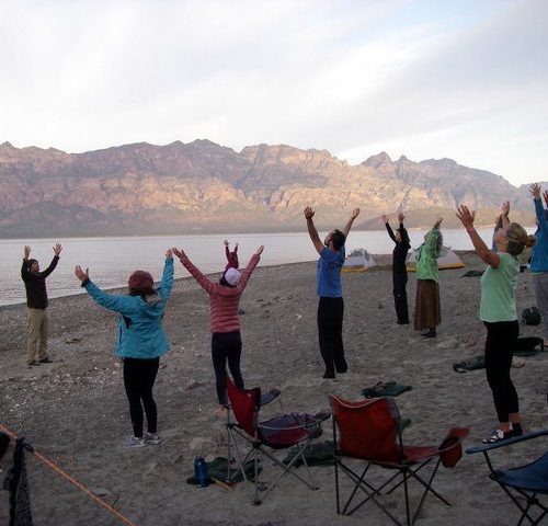 Kayak tour meditation retreat in Baja California Kayak tour meditation retreat in Baja California