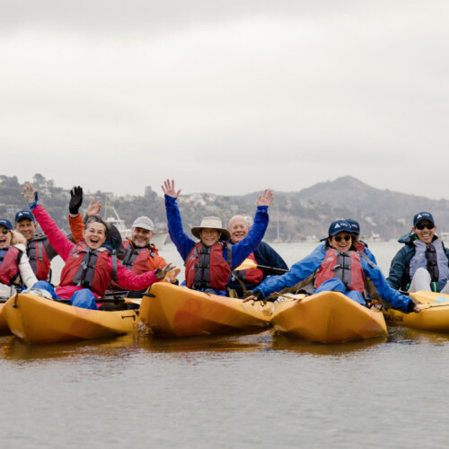 59-CB7A5379 Enjoying a scenic sausalito kayak tour in the SF Bay near San Francisco